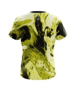 Alternative view of Marble Yellow CoolWick Bowling Jersey