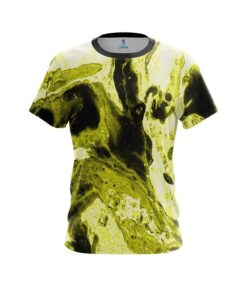 Marble Yellow CoolWick Bowling Jersey