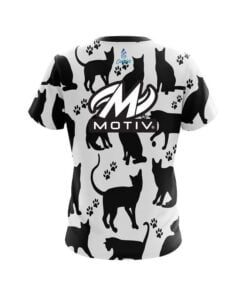 Alternative view of Motiv Black Cat CoolWick Bowling Jersey