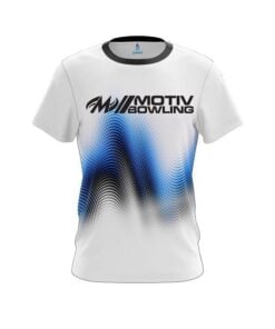 Motiv Blue Print CoolWick Bowling Jersey