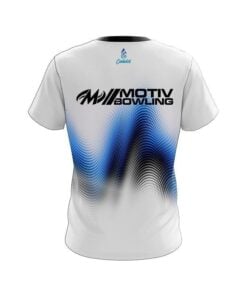 Alternative view of Motiv Blue Print CoolWick Bowling Jersey