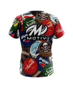 Alternative view of Motiv Bottle Caps CoolWick Bowling Jersey
