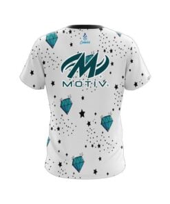 Alternative view of Motiv Diamond White CoolWick Bowling Jersey