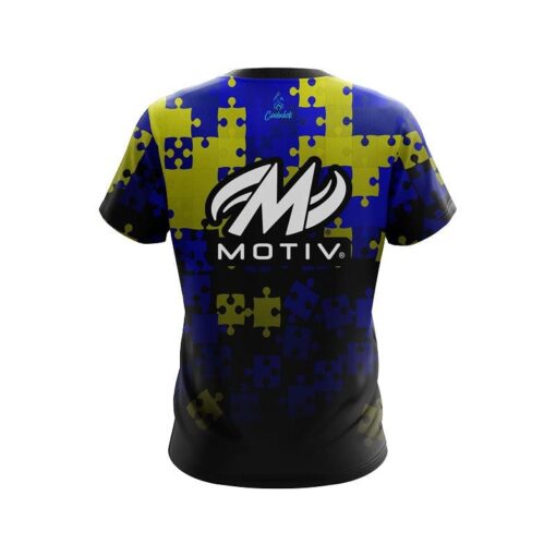 Motiv Down Syndrome Awareness CoolWick Bowling Jersey - Image 2