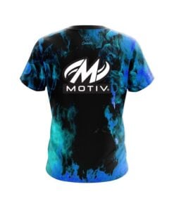 Alternative view of Motiv Blue Flame CoolWick Bowling Jersey