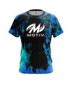 Motiv Blue Flame CoolWick Bowling Jersey