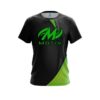 Motiv Carbon Green Swirl CoolWick Bowling Jersey
