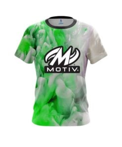 Motiv Green Clouds CoolWick Bowling Jersey