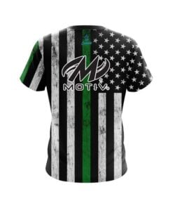 Alternative view of Motiv Green Line CoolWick Bowling Jersey