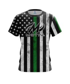 Motiv Green Line CoolWick Bowling Jersey