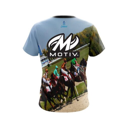Motiv Horse Track CoolWick Bowling Jersey - Image 2