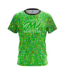 Motiv Kaleidoscope Lime CoolWick Bowling Jersey