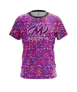 Motiv Kaleidoscope Purple CoolWick Bowling Jersey