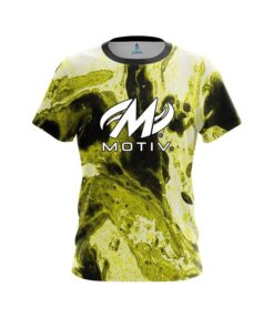 Motiv Marble Yellow CoolWick Bowling Jersey