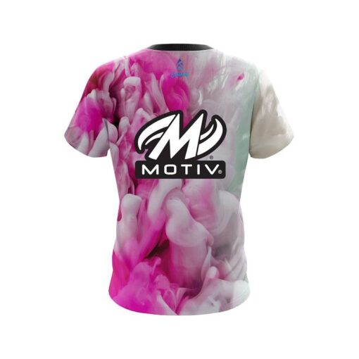 Motiv Pink Clouds CoolWick Bowling Jersey - Image 2