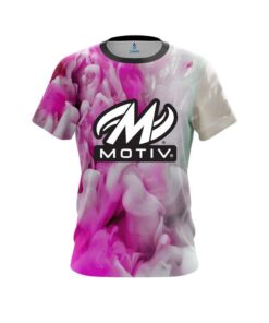 Motiv Pink Clouds CoolWick Bowling Jersey