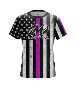 Motiv Pink Line CoolWick Bowling Jersey
