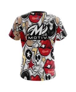 Alternative view of Motiv Rock Star CoolWick Bowling Jersey
