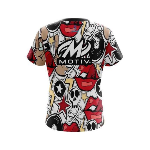 Motiv Rock Star CoolWick Bowling Jersey - Image 2