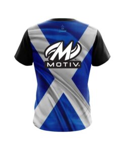 Alternative view of Motiv Scottish Flag CoolWick Bowling Jersey