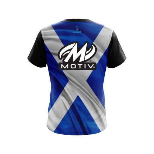 Motiv Scottish Flag CoolWick Bowling Jersey - Image 2