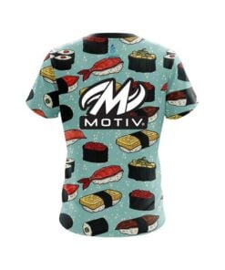 Alternative view of Motiv Sushi CoolWick Bowling Jersey