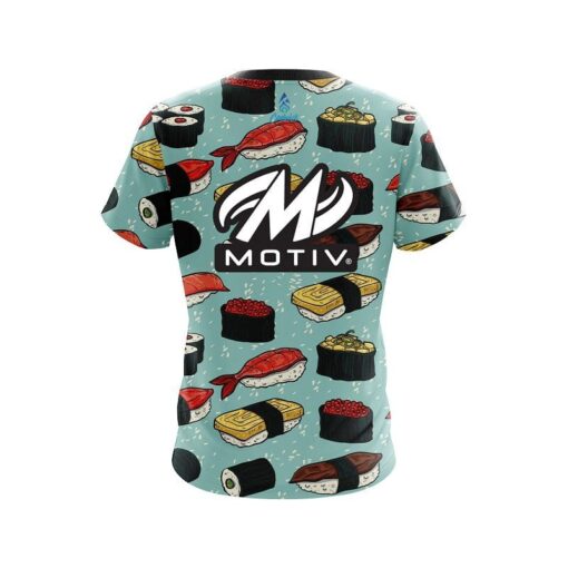 Motiv Sushi CoolWick Bowling Jersey - Image 2