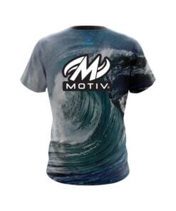 Alternative view of Motiv Take Waves CoolWick Bowling Jersey