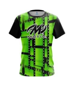 Motiv Movie Reel Green CoolWick Bowling Jersey