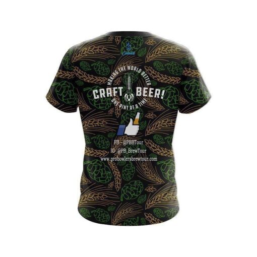 PBBT Hoppy Wheat CoolWick Bowling Jersey - Image 2