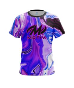 Motiv Paint Swirls CoolWick Bowling Jersey
