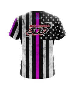 Alternative view of Columbia 300 Pink Line CoolWick Bowling Jersey