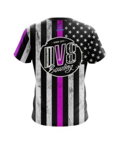 Alternative view of DV8 Pink Line CoolWick Bowling Jersey