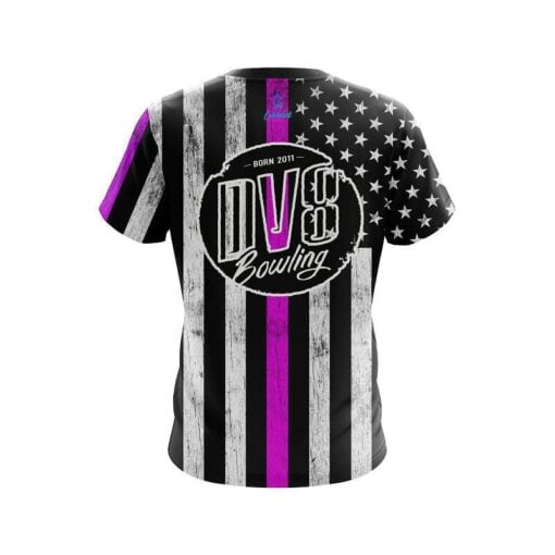 DV8 Pink Line CoolWick Bowling Jersey - Image 2
