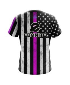 Alternative view of Ebonite Pink Line CoolWick Bowling Jersey
