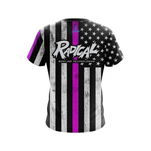 Radical Pink Line CoolWick Bowling Jersey - Image 2
