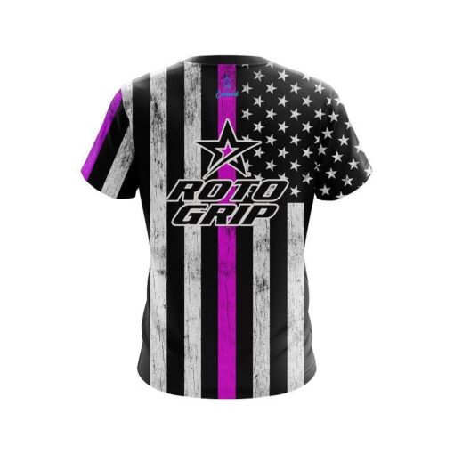Roto Grip Pink Line CoolWick Bowling Jersey - Image 2