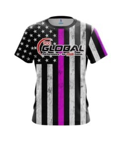 900 Global Pink Line CoolWick Bowling Jersey