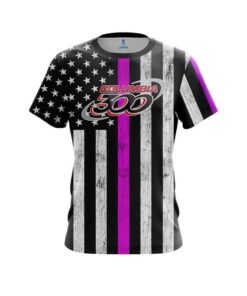 Columbia 300 Pink Line CoolWick Bowling Jersey