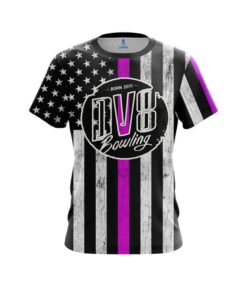 DV8 Pink Line CoolWick Bowling Jersey