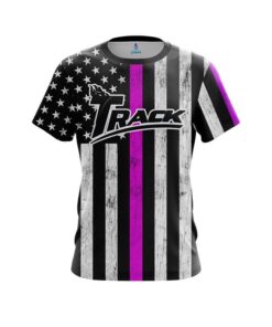 Track Pink Line CoolWick Bowling Jersey