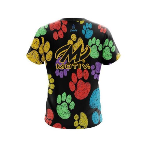 Motiv Puppy Paws CoolWick Bowling Jersey - Image 2