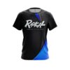 Radical Carbon Blue Swirl CoolWick Bowling Jersey