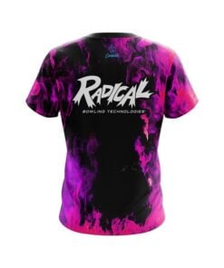 Alternative view of Radical Pink Flame CoolWick Bowling Jersey
