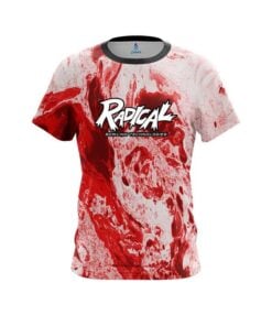 Radical Marble Red CoolWick Bowling Jersey