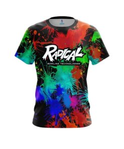 Radical Paint Splatter CoolWick Bowling Jersey