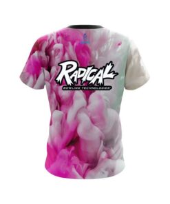 Alternative view of Radical  Pink Clouds CoolWick Bowling Jersey
