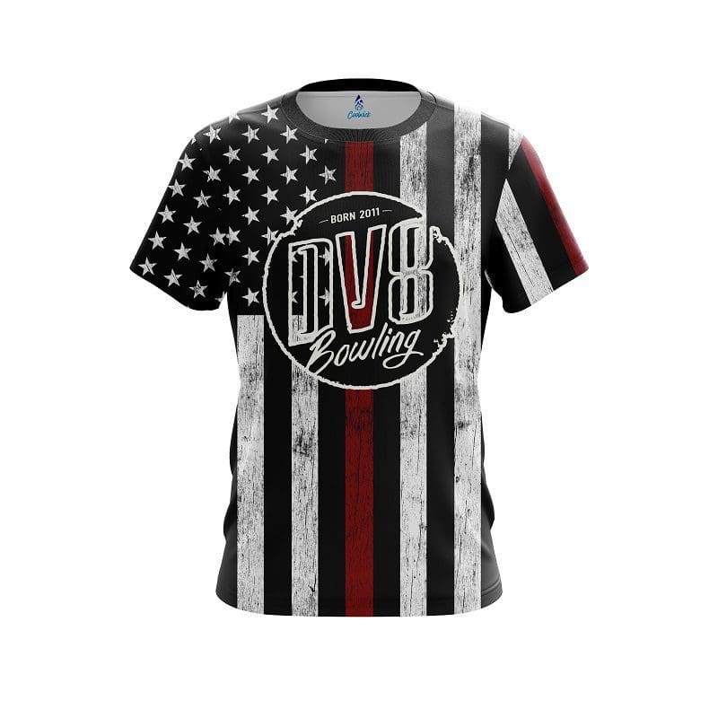 DV8 Red Line CoolWick Bowling Jersey