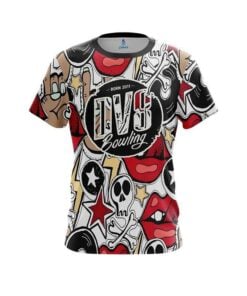 DV8 Rock Star CoolWick Bowling Jersey