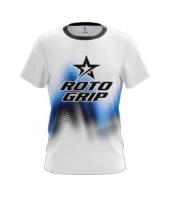 Roto Grip Blue Print CoolWick Bowling Jersey